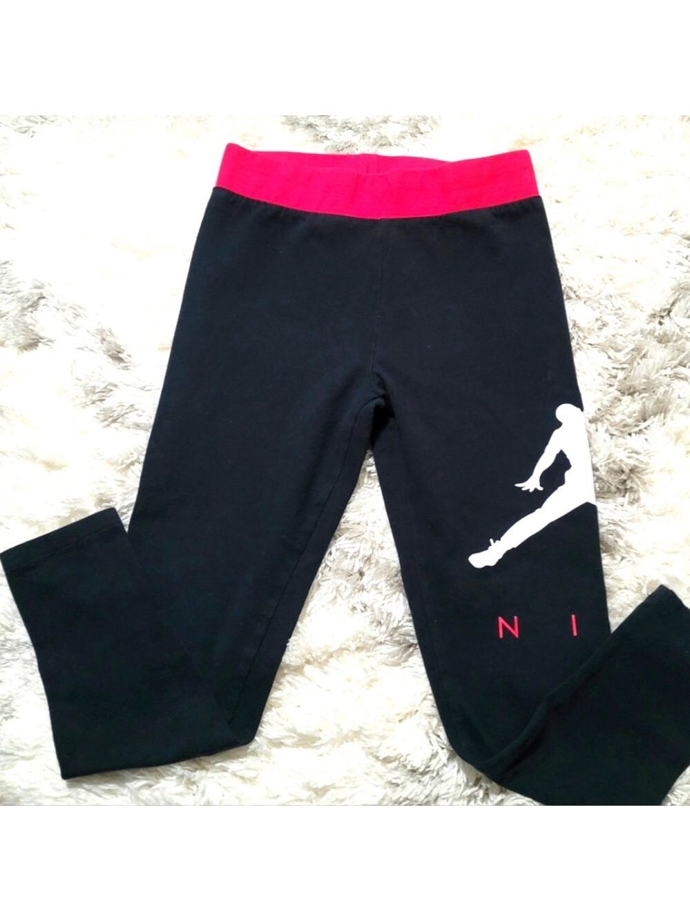 Jordan Girls Jumpman High Rise Leggings Size M